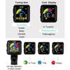 AT-102 Rechargeable Clip-on Guitar Tuner Color Screen with Built-in Battery USB Cable for Chromatic Guitar Bass Ukulele