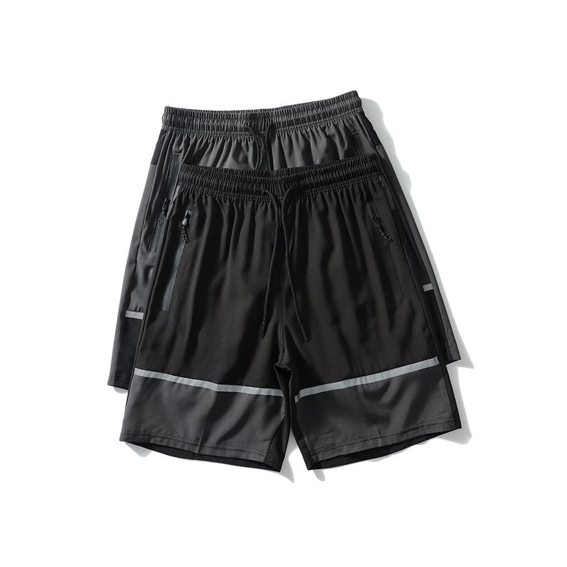 Outdoor Quick-Dry Color-Blocked Sports Shorts for Men, Summer Thin Fitness Running Shorts, Export Men's Casual Pants