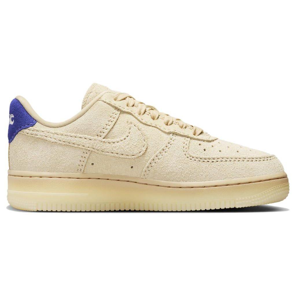 Nike Air Force 1 Low 07 LX Grain Women Sneakers Tan Deep-Royal-Blue Polar FN7202-224