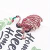 Creative Cutout Flamingo Corsage Simple Fashion Animal Brooch Coat Coat Bird Pin Accessories
