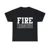 Fire Rescue Fireman Graphic Tee Shirt, S-5XL