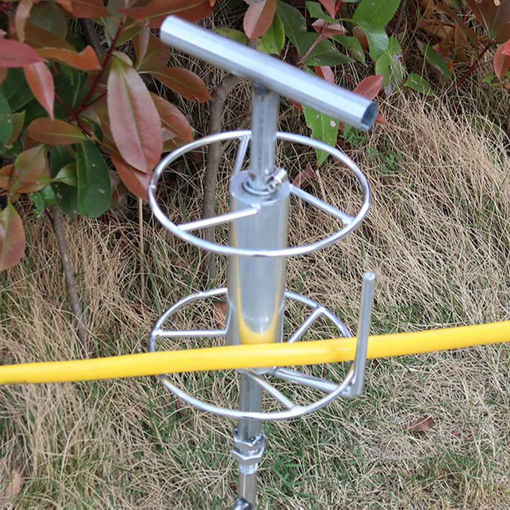 Schlauchführungspfahl Spender Maschine Ziehrohr Maschine Wasserleitung Dreheinrichtung für Hof Rasen Sprühen Ziehrohr