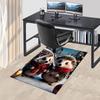 1pc Christmas Hedgehog Chair Mat - Anime Cartoon Design, Non-Slip Office Rug for Home Decor, Seasonal Gift, Suitable for Office and Living Room.C044