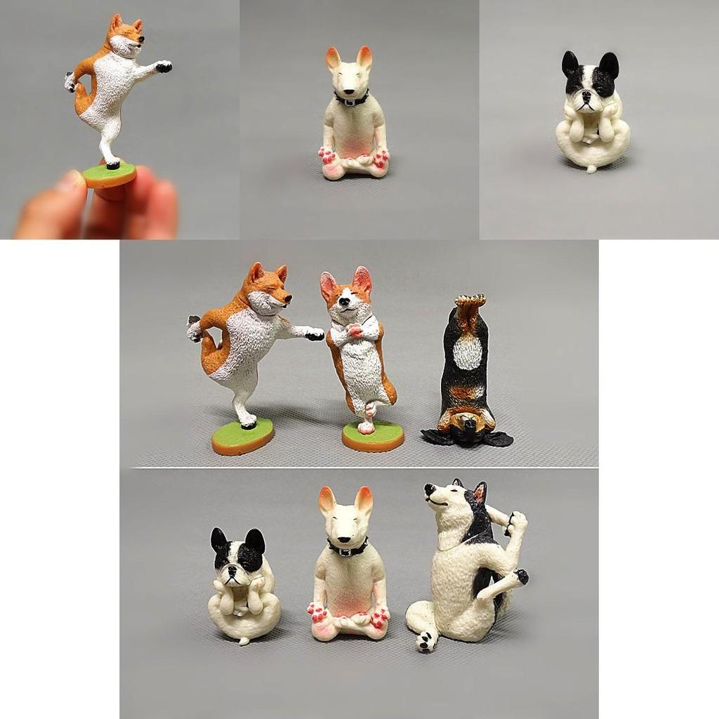 Bulldog Pvc Figurine With Realistic Animal Design For Home Decor And Gift