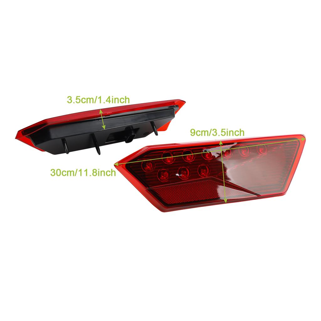 2412341 2412342 LED Tail Lights For Polaris RZR Turbo 1000 XP 900 S 2014-2019 Red