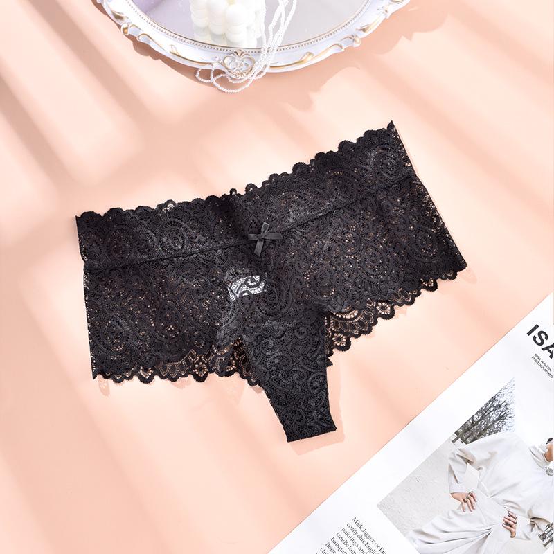 Perizoma di pizzo da donna taglia forte: Mutandine in Cotone Ultrasottili e Sexy per Stili Europei e Americani