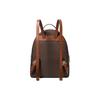 Michael Kors Sheila Classic Monogram Zip Closure Coated Canvas Backpack Women Backpack Gold Brown 35F3G6HB6B-BROWN