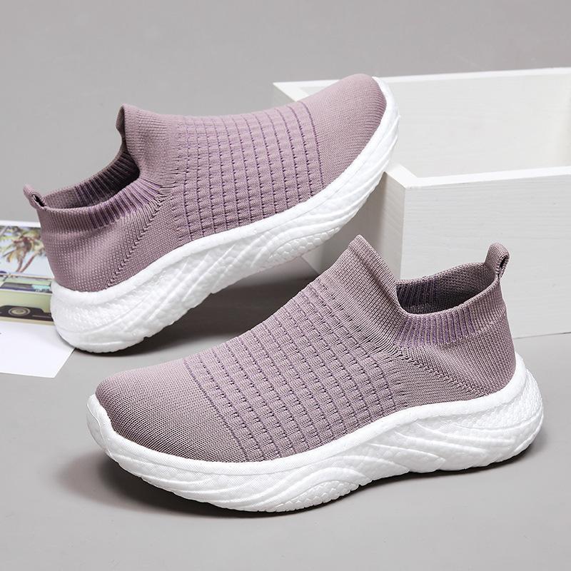 

2025 новая повседневная обувь дышащая спортивная обувь мужская обувь модная обувь для пары летящее плетение попкорн мужская обувь легкая трендовая обувь 45