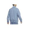 Nike Sportswear Solid Logo Casual Denim Long Sleeve Stand Collar Jacket Men Jacket Stone-Blue DV3314-410
