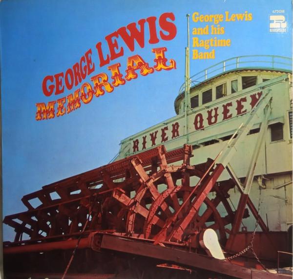 

LP Record GEORGE LEWIS RAGTIME BAND - George Lewis Memorial 673018 Riverside Recor 1969 Germany Obi Jazz Used