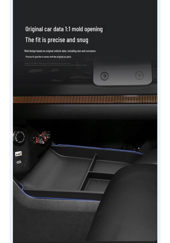 Jetour Zongheng G700 Center Console Storage Box for 2025-2026 Models