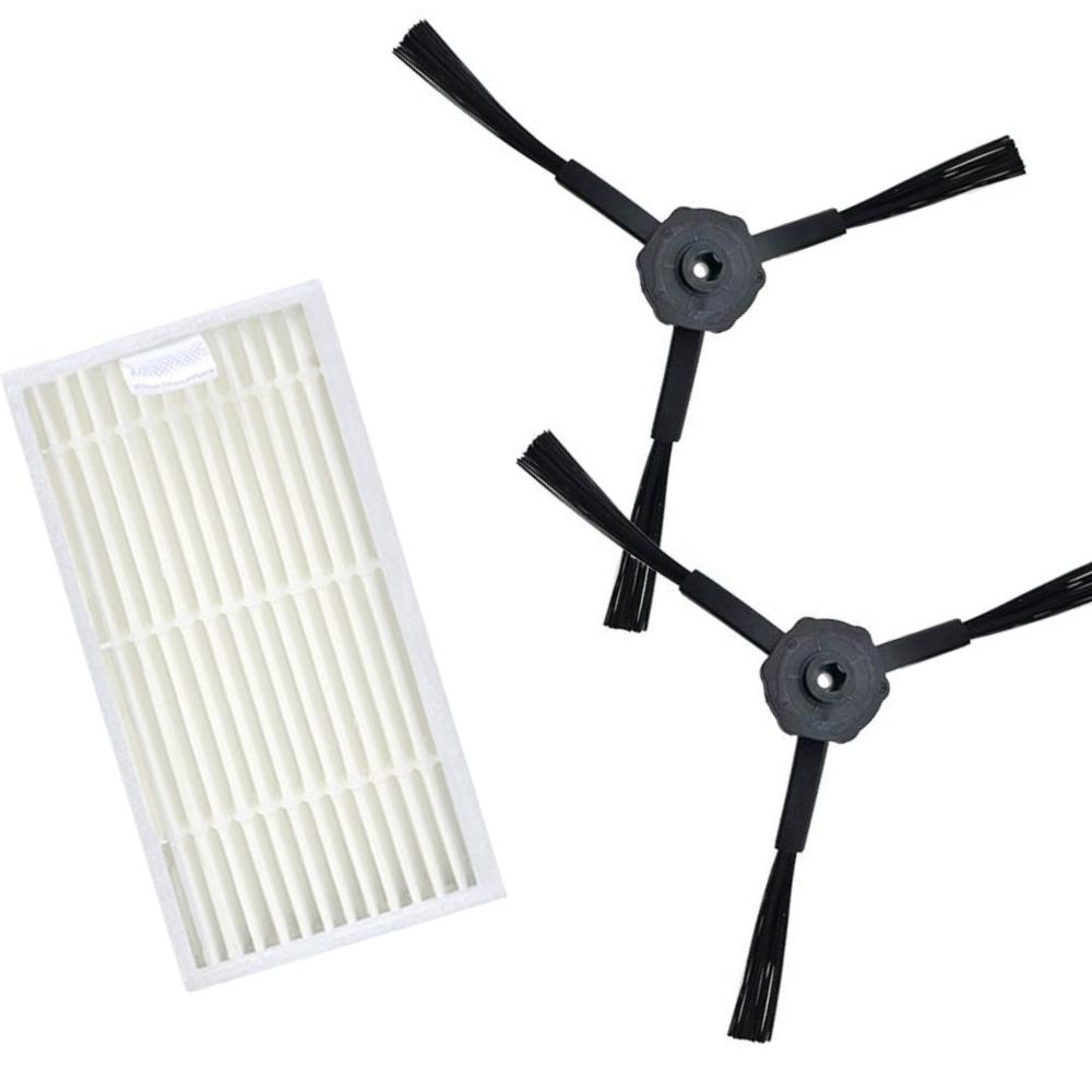 Primärer HEPA-Filter Seitenbürste Ersatz für ILIFE V3 V3s V5 Pro X5 V55 V50 Roboterstaubsauger Teile
