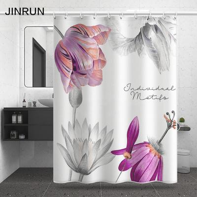 Bathroom Thickened Waterproof Curtain Mildew Proof Shower Curtain Shower Partition Curtain Shower Curtain Bathroom Curtain Free Perforation