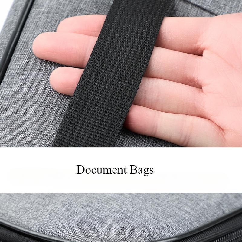 Waterproof Document Storage Bag Multi-layer Folding File Box Multi-functional Storage Box Family Storage Bag