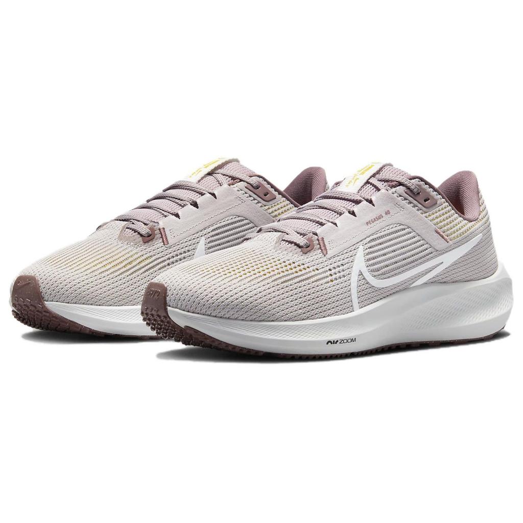 Nike Air Zoom Pegasus 40 Marathon Breathable Low-Top Casual Training Running Shoes Women sneaker Gray Pink DV3854-010