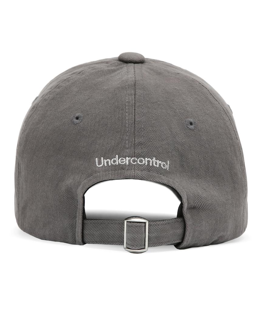 Eondeokeonteulol Four Seasons Cotton Logo Embroidered Basic Soft Top Unisex Ball Cap Uc / Washed B B / Charcoal