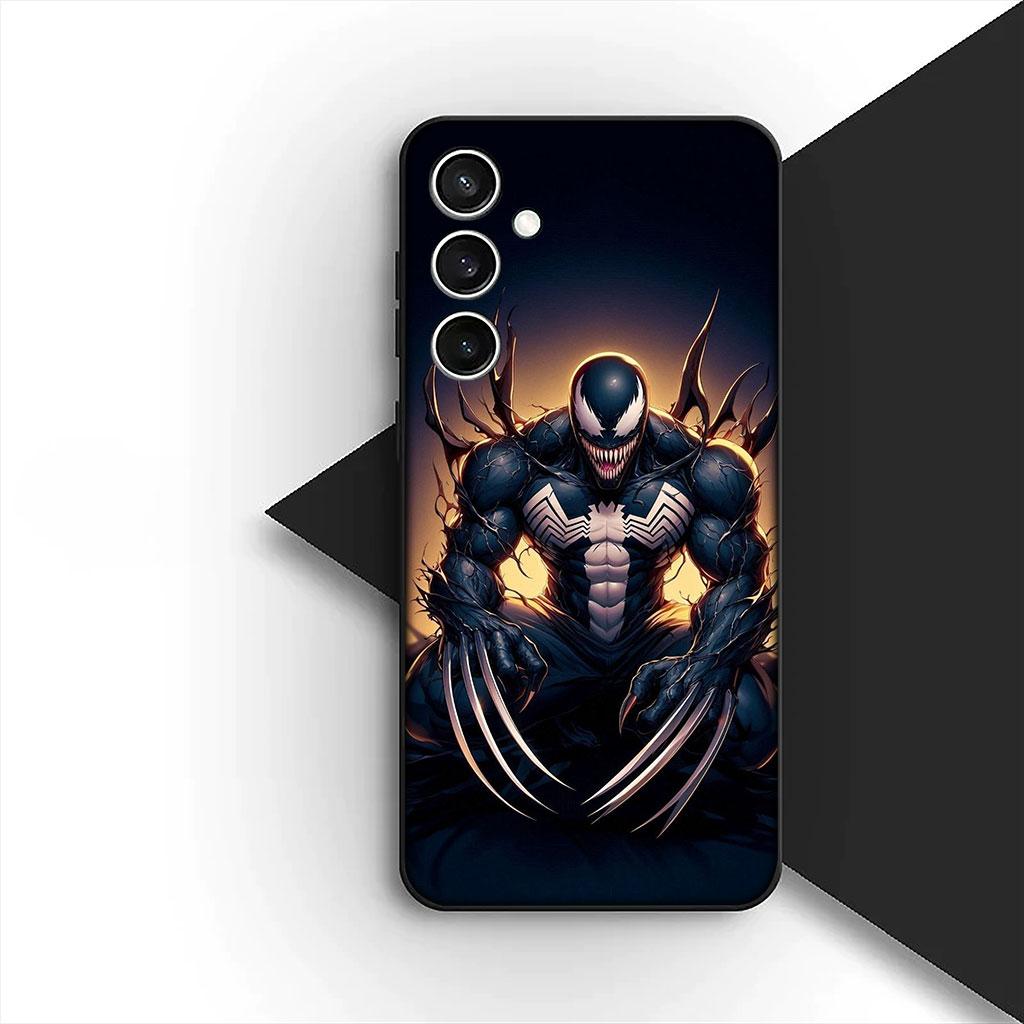Phone Cover for Motorola Moto G86 G57 E14 E15 G14 G34 G35 G84 G24 A54 G15 Power E22 Case SpiderMan Marvel Venom Spider Man