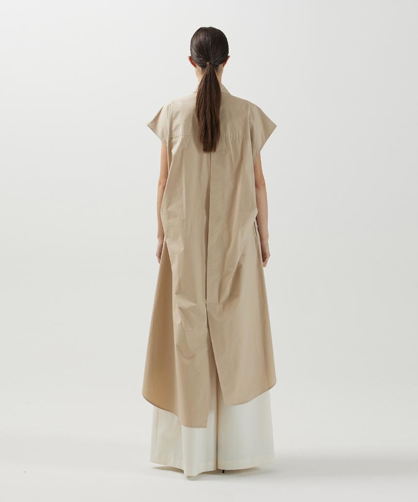 Meuameu Sleeveless Shirt Dress