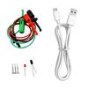 LCR-TC1 Multifunctional Transistor Tester with Type C Port 1.8 Inch Screen for Electronic Components Testing
