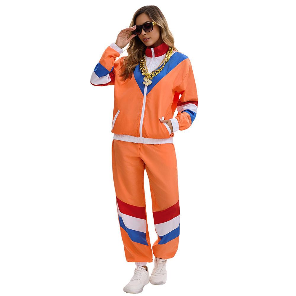 Disco Costume For Stage Performers With Polyester Fabric For Halloween Party