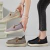 Shoes Women's Summer New One-pedal Mother Shoes Fly-woven Breathable Casual Shoes Women's Shoes Soft Soles Are Not Tired