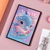 50 Pages A5 Special Shaped Flower Animal Drill Painting Wireless Strip Diary Book 5D DIY Mosaic Drill Notebook Craft for Adults