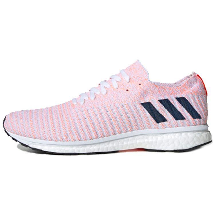 

adidas Adizero Prime LTD White Solar Orange Кроссовки унисекс Cloud-White Collegiate-Navy G28882