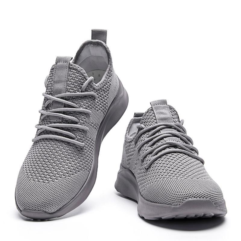 Damyuan Lightweight Men Running Sneakers Walking Red Casual Non-slip Sprots Trainer Comfortable Running Shoes Zapatillas Hombre