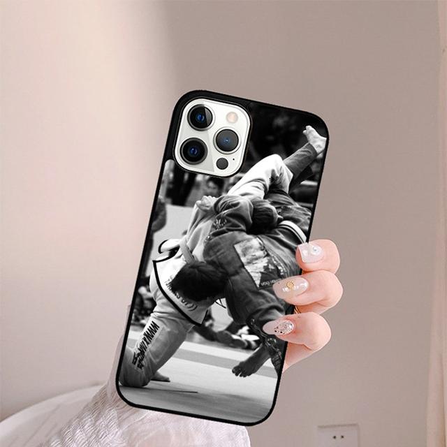 BJJ Brazilian Jiu Jitsu Phone Case For iPhone 17 Air 13 12 14 15 16 Cover For Apple Pro Max Plus Coque