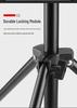 2-Meter Portable Folding Tripod Stand with Retractable Phone Fill Light for Photography and Outdoor Camping