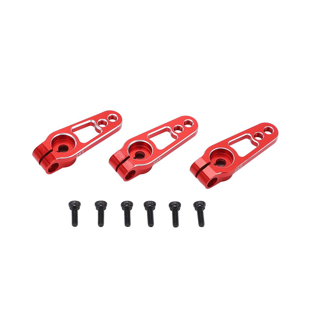 3pcsCelsiusset 25T Steering Servo Arms for 1Celsius10 Remote Control Car Aluminum Alloy Servo Arm