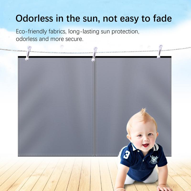 Boční sluneční clona na okno UV ochrana Magnetické závěsy pro soukromí Viditelná oblast a prodyšná síťovina Pro řidiče Rodinu Domácího mazlíčka Pasuje na přední