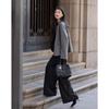 Demana New Chinese Style Fluffy Wool Blend Short Coat