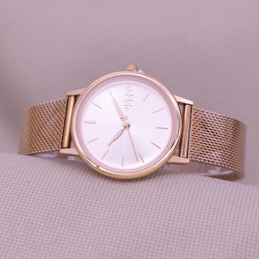 Cute Stainless Steel Julius Lady Women's Watch Japan Quartz Elegant Fashion Hours Clock Dress Bracelet Girl's Birthday Gift Box