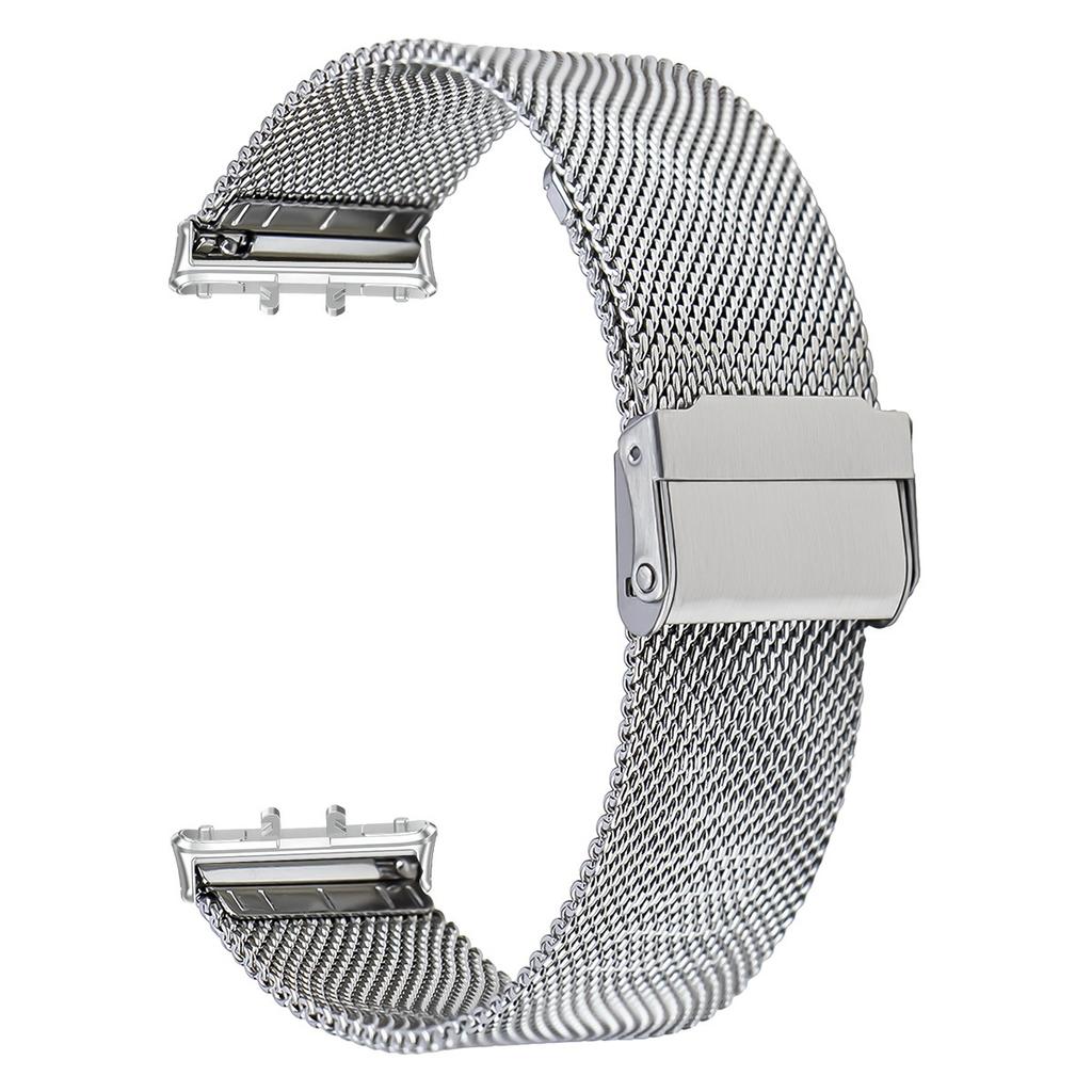 For Samsung Galaxy Fit3 Watch Band Milanese Loop Stainless Steel Adjustable Wrist Strap with Clasp