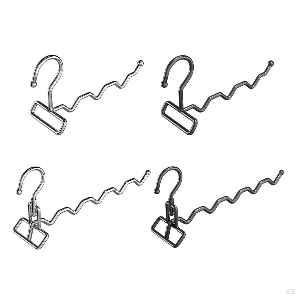 Compact Folding Clothes Hanger for Easy Use in Bedroom