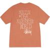 Stussy FW24 BUILT IN USA TEE PIGMENT DYED logoT Unisex 1905059