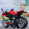 1:12 Zvukové Světelné Motocyklové Slitina+Plast Model Motocyklu Odlitek Hračka Vozidla Dekorace Sběratelství Hračky Pro Kluky Pro Děti Dárek