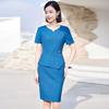 Treoman Women's Short Sleeve Professional Work Dress