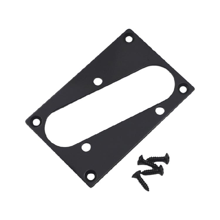 Heavy Type Chrome Pickup Frame 4 Reinforced Screws Enhances Stability For Guitar Bridge Pickup Assembly чёрный