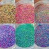 1Box Rainbow Colorful Glitter Dazzling Nail Glitter Cosmetic Grade Glitter Nail Decoration Diy Mixed Nail Decoration