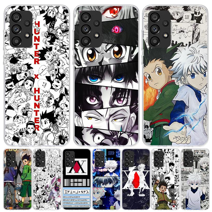 Anime HXH X Hunter Case Phone Cover for Samsung Galaxy A16 A15 A14 A13 A56 A55 A54 A53 A36 A35 A34 A33 A26 A25 A24 A23 A05S A04S