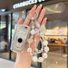 White Diamond TPU Remote Key Case For BMW 1 3 5 7 Series X3 X4 X5 X6 F10 F20 F30 F25 F31 M3 F34 F11 F15 F16 Key Cover Keychain