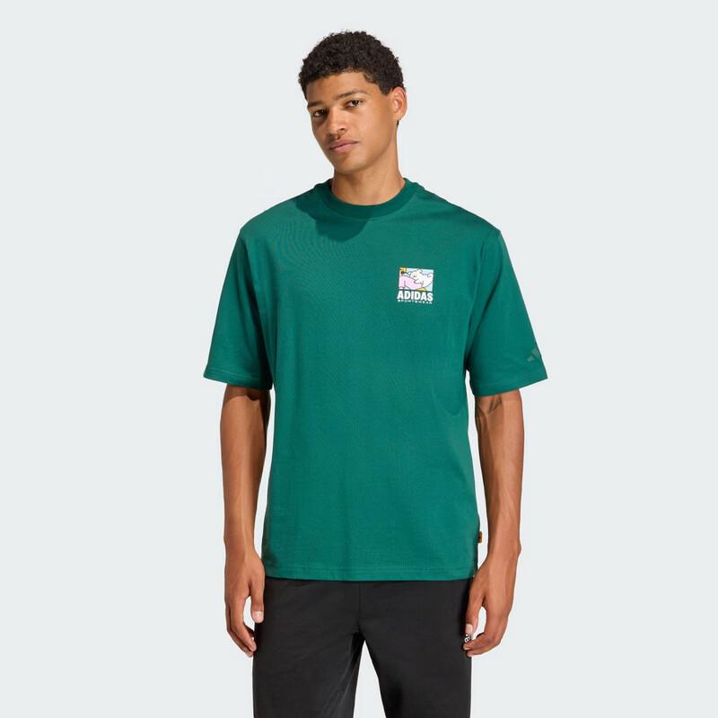 Adidas Men s Cartoon Print Short Sleeve T-Shirt A/S