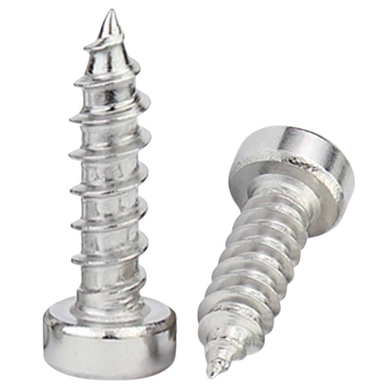 201 Stainless Steel Hexagonal Self-Tapping Screw with Low Cylindrical Head - M2/M3/M4/M5