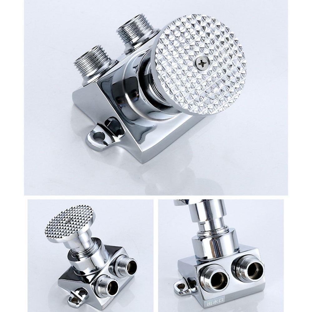 Jedno studené nožní pedálové ventily Úspora vody Mosazná konstrukce Koupelnové baterie Šikmý typ Podlahové kohoutky Pedálové Koupelnové umyvadlo