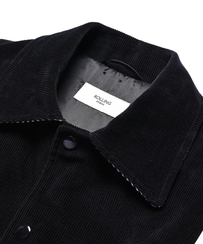Rollingstudios Corduroy Varsity Jacket Black