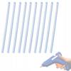 Klej Do Pistoletu Na Gorąco 11x300mm – Uniwersalne Wkłady 10szt | Przezroczysty, Bezzapachowy | Czas Wiązania 30-40 Sek