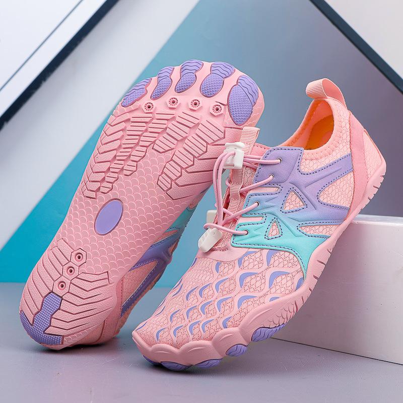 Outdoor creek shoes couple beach shoes non-slip wading shoes five-finger shoes diving fitness shoes