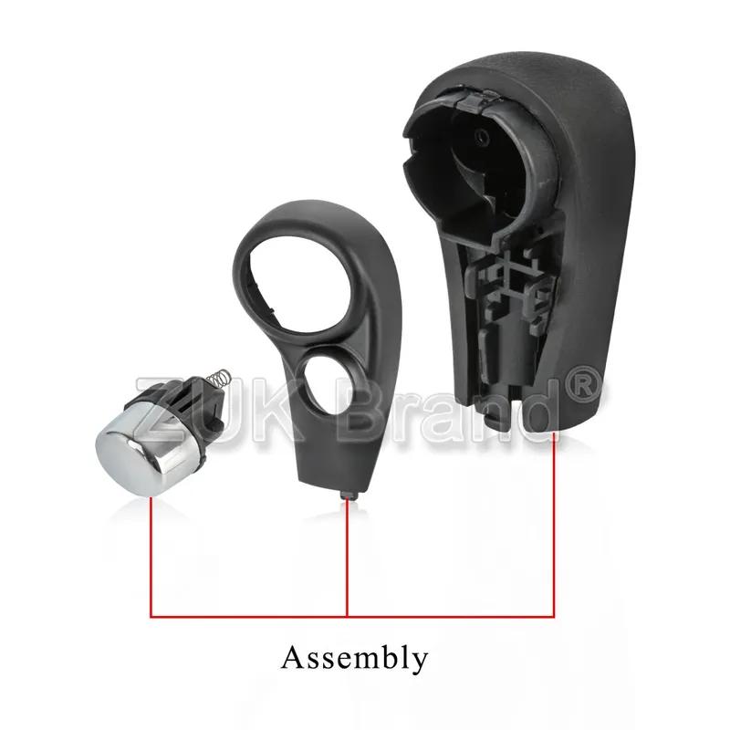 ZUK Car Gear Shift Knob Shifter Handle For HONDA CRV CR-V RE 2007 2008 2009 2010 2011 LHD Model 54130-SWA-A83ZA